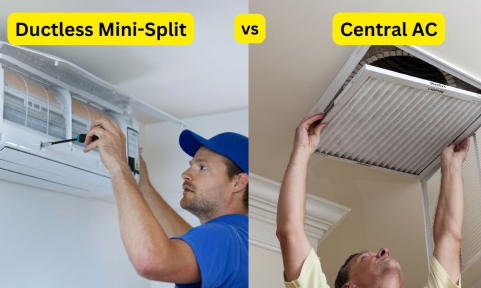 Central AC or Split AC